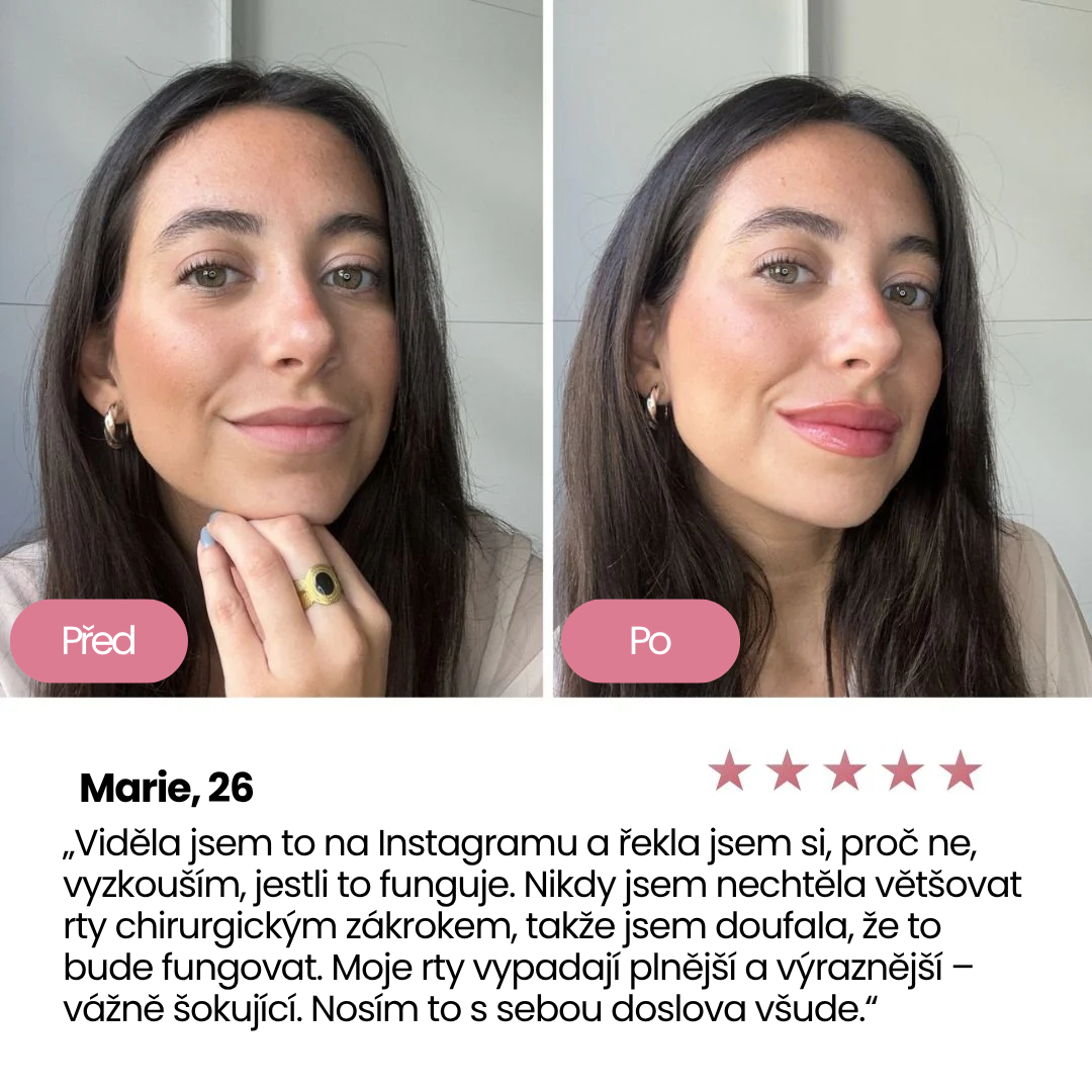 Zvětšovač rtů Clementa